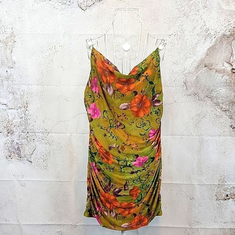 Wild Fabel floral print mini bodycon Women's Size XL